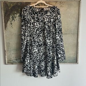 Leith Fit and Flare Shift Dress